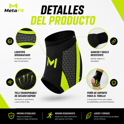 MetaFit - Tobillera de Estabilidad y Protección