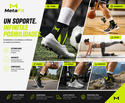 MetaFit - Tobillera de Estabilidad y Protección